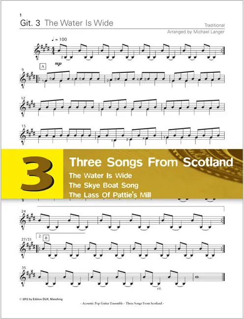Three Songs From Scotland